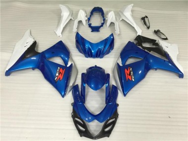 Blau Weiß GSXR 1000 K9 09-16 Motorrad Verkleidung & Plastik