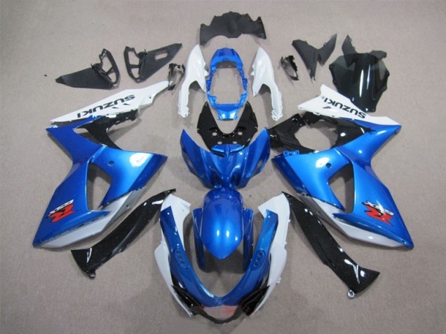 Blau Weiß GSXR 1000 K9 09-16 Motorrad Verkleidungen Komplett Sets Blau Weiß GSXR 1000 K9 09-16 Motorrad Verkleidungen Komplett Sets