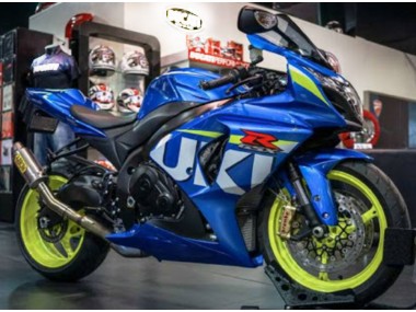 Blau Weiß GSXR 1000 K9 09-16 Motorrad Verkleidungen