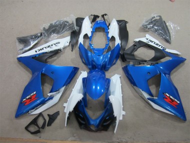 Blau Weiß GSXR 1000 K9 09-16 Motorrad VollVerkleidungen & Plastik