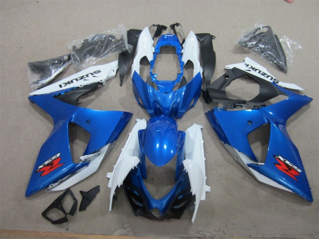 Blau Weiß GSXR 1000 K9 09-16 Motorrad VollVerkleidungen & Plastik Blau Weiß GSXR 1000 K9 09-16 Motorrad VollVerkleidungen & Plastik
