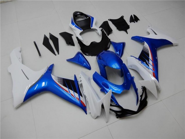 Blau Weiß GSXR 600 / 750 K11 11-24 Motorrad Verkleidungen Blau Weiß GSXR 600 / 750 K11 11-24 Motorrad Verkleidungen