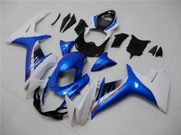 Blau Weiß GSXR 600 / 750 K11 11-24 Motorrad Verkleidungen Blau Weiß GSXR 600 / 750 K11 11-24 Motorrad Verkleidungen