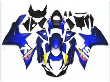 Blau Weiß GSXR 600 / 750 K11 11-24 Motorrad Verkleidungen & Plastik