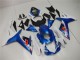 Blau Weiß GSXR 600 / 750 K11 11-24 Motorrad Vollverkleidung Blau Weiß GSXR 600 / 750 K11 11-24 Motorrad Vollverkleidung