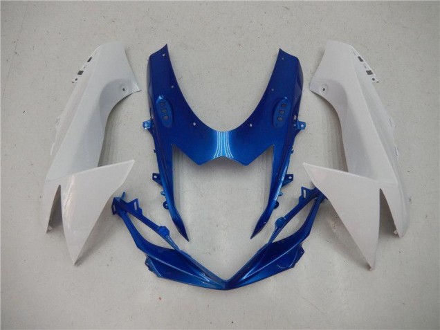 Blau Weiß GSXR 600 / 750 K11 11-24 Motorrad Vollverkleidung Blau Weiß GSXR 600 / 750 K11 11-24 Motorrad Vollverkleidung