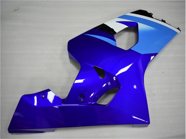Blau Weiß GSXR 600 / 750 K4 04-05 Motorrad Verkleidung Blau Weiß GSXR 600 / 750 K4 04-05 Motorrad Verkleidung