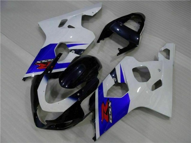 Blau Weiß GSXR 600 / 750 K4 04-05 Motorrad Vollverkleidung Blau Weiß GSXR 600 / 750 K4 04-05 Motorrad Vollverkleidung
