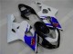 Blau Weiß GSXR 600 / 750 K4 04-05 Motorrad Vollverkleidung Blau Weiß GSXR 600 / 750 K4 04-05 Motorrad Vollverkleidung
