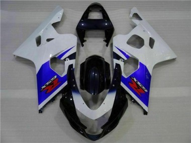 Blau Weiß GSXR 600 / 750 K4 04-05 Motorrad Vollverkleidung