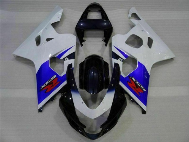 Blau Weiß GSXR 600 / 750 K4 04-05 Motorrad Vollverkleidung Blau Weiß GSXR 600 / 750 K4 04-05 Motorrad Vollverkleidung