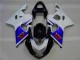 Blau Weiß GSXR 600 / 750 K4 04-05 Motorrad Vollverkleidung Blau Weiß GSXR 600 / 750 K4 04-05 Motorrad Vollverkleidung