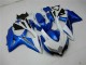 Blau Weiß GSXR 600 / 750 K8 08-10 Motorrad Verkleidung