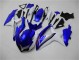 Blau Weiß GSXR 600 / 750 K8 08-10 Motorrad Verkleidungen Komplett Sets Blau Weiß GSXR 600 / 750 K8 08-10 Motorrad Verkleidungen Komplett Sets