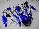 Blau Weiß GSXR 600 / 750 K8 08-10 Motorrad Verkleidungen Komplett Sets Blau Weiß GSXR 600 / 750 K8 08-10 Motorrad Verkleidungen Komplett Sets