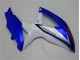 Blau Weiß GSXR 600 / 750 K8 08-10 Motorrad Verkleidungen Komplett Sets Blau Weiß GSXR 600 / 750 K8 08-10 Motorrad Verkleidungen Komplett Sets