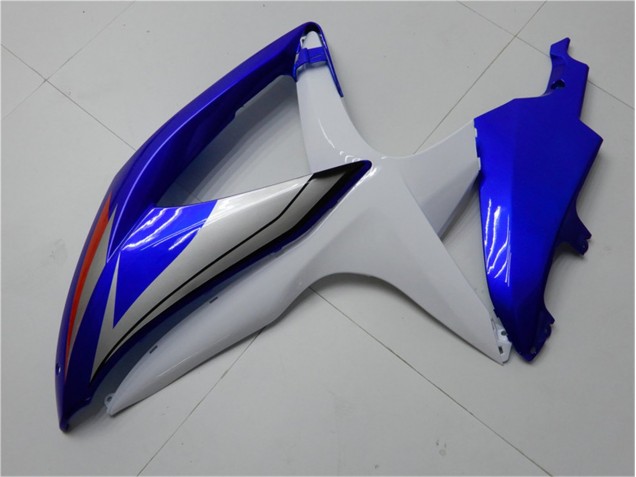 Blau Weiß GSXR 600 / 750 K8 08-10 Motorrad Verkleidungen Komplett Sets Blau Weiß GSXR 600 / 750 K8 08-10 Motorrad Verkleidungen Komplett Sets