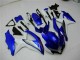 Blau Weiß GSXR 600 / 750 K8 08-10 Motorrad Verkleidungen Blau Weiß GSXR 600 / 750 K8 08-10 Motorrad Verkleidungen