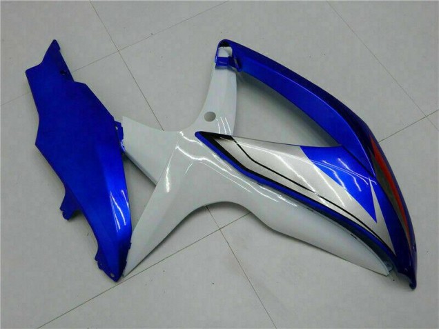 Blau Weiß GSXR 600 / 750 K8 08-10 Motorrad Verkleidungen Blau Weiß GSXR 600 / 750 K8 08-10 Motorrad Verkleidungen