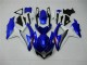 Blau Weiß GSXR 600 / 750 K8 08-10 Motorrad Verkleidungen Blau Weiß GSXR 600 / 750 K8 08-10 Motorrad Verkleidungen