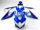 Blau Weiß GSXR 600 / 750 K8 08-10 Motorrad Verkleidungen & Plastik Blau Weiß GSXR 600 / 750 K8 08-10 Motorrad Verkleidungen & Plastik