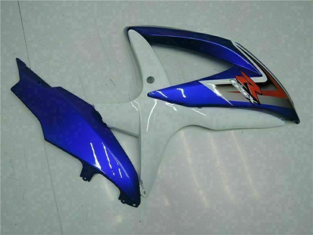 Blau Weiß GSXR 600 / 750 K8 08-10 Motorrad VollVerkleidungen & Plastik Blau Weiß GSXR 600 / 750 K8 08-10 Motorrad VollVerkleidungen & Plastik