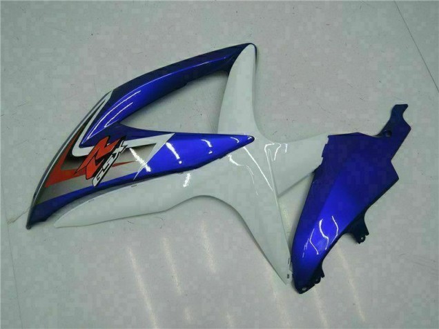 Blau Weiß GSXR 600 / 750 K8 08-10 Motorrad VollVerkleidungen & Plastik Blau Weiß GSXR 600 / 750 K8 08-10 Motorrad VollVerkleidungen & Plastik