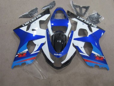 Blau Weiß GSXR 600 K4 04-05 Motorrad Verkleidung