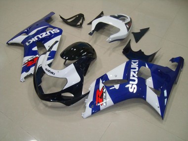 Blau Weiß GSXR 750 K1 K2 K3 01-03 Motorrad Verkleidungen