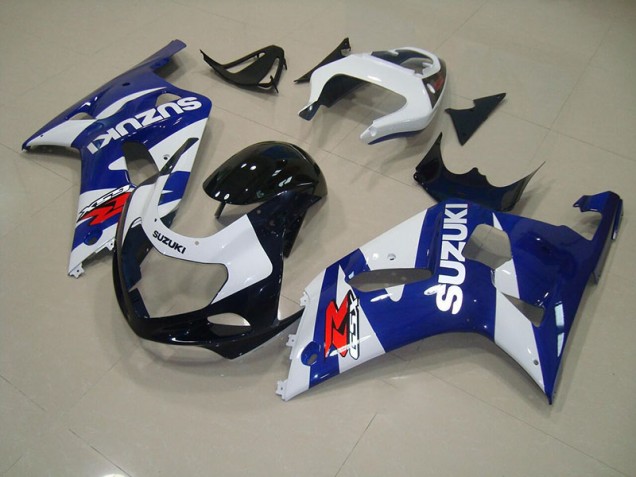 Blau Weiß GSXR 750 K1 K2 K3 01-03 Motorrad Verkleidungen