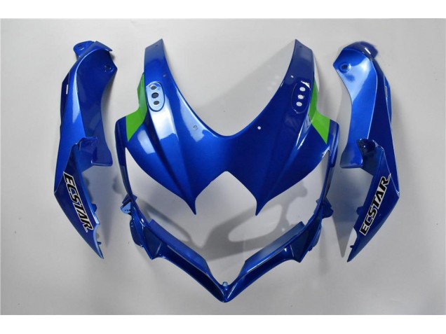 Blau Weiß Grün GSXR 600 / 750 K8 08-10 Motorrad Verkleidungen Blau Weiß Grün GSXR 600 / 750 K8 08-10 Motorrad Verkleidungen
