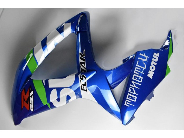 Blau Weiß Grün GSXR 600 / 750 K8 08-10 Motorrad Verkleidungen Blau Weiß Grün GSXR 600 / 750 K8 08-10 Motorrad Verkleidungen