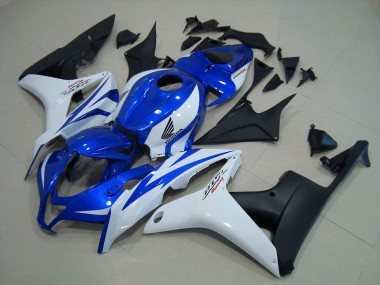 Blau Weiß Matt Schwarz CBR 600 RR 07-08 Motorrad Verkleidungen