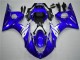 Blau Weiß R6 03-05 Motorrad Verkleidung Blau Weiß R6 03-05 Motorrad Verkleidung