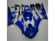 Blau Weiß R6 03-05 Motorrad Vollverkleidung Blau Weiß R6 03-05 Motorrad Vollverkleidung