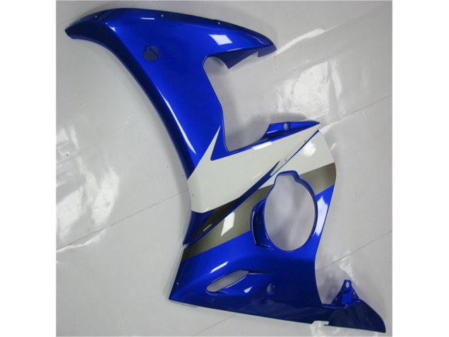 Blau Weiß R6 03-05 Motorrad Vollverkleidung Blau Weiß R6 03-05 Motorrad Vollverkleidung