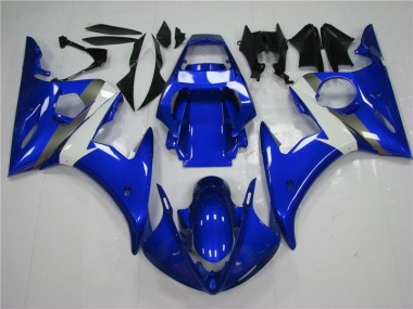 Blau Weiß R6 03-05 Motorrad Vollverkleidung