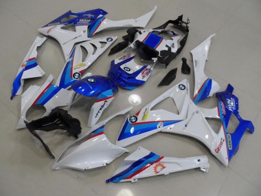 Blau Weiß S1000RR 09-14 Motorrad Verkleidung