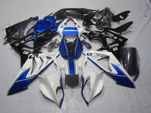 Blau Weiß S1000RR 09-14 Motorrad Verkleidungen Blau Weiß S1000RR 09-14 Motorrad Verkleidungen