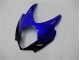 Blau Weiß Schwarz GSXR 1000 K7 07-08 Motorrad Verkleidungen
