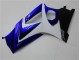 Blau Weiß Schwarz GSXR 1000 K7 07-08 Motorrad Verkleidungen
