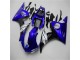 Blau Weiß Schwarz R6 03-05 Motorrad Verkleidungen Blau Weiß Schwarz R6 03-05 Motorrad Verkleidungen