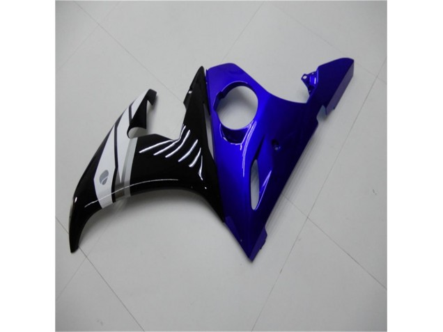 Blau Weiß Schwarz R6 03-05 Motorrad Verkleidungen Blau Weiß Schwarz R6 03-05 Motorrad Verkleidungen