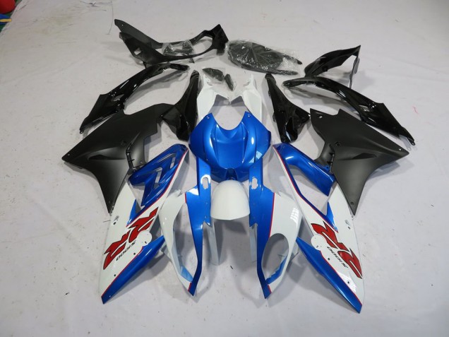 Blau Weiß Schwarz S1000RR 15-18 Motorrad Verkleidungen Blau Weiß Schwarz S1000RR 15-18 Motorrad Verkleidungen