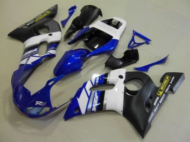 Blau, Weiß und Schwarz R6 98-02 Motorrad Verkleidungen