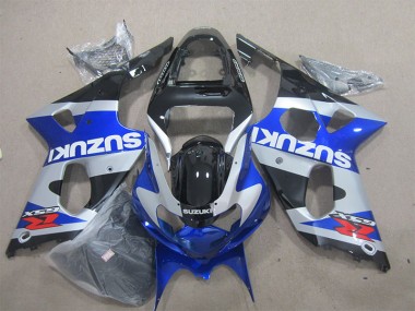 Blau Weißer Aufkleber GSXR 1000 K1 00-02 Motorrad Verkleidung