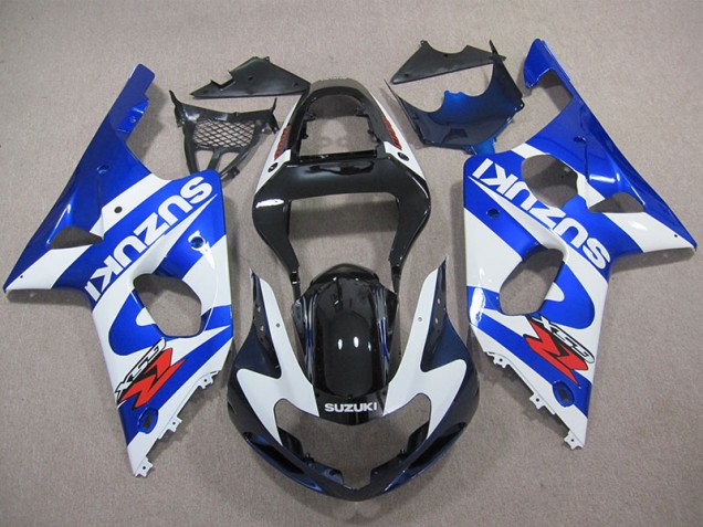 Blau Weißer Aufkleber GSXR 1000 K1 00-02 Motorrad Verkleidungen Blau Weißer Aufkleber GSXR 1000 K1 00-02 Motorrad Verkleidungen