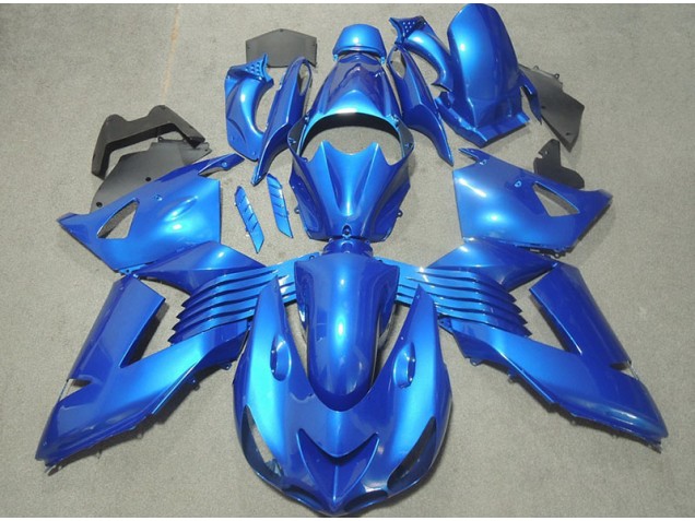 Blau ZX14R ZZR 1400 06-11 Motorrad Verkleidungen Blau ZX14R ZZR 1400 06-11 Motorrad Verkleidungen