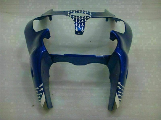 Blau ZX6R 00-02 Motorrad Vollverkleidung Blau ZX6R 00-02 Motorrad Vollverkleidung