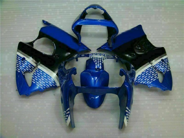 Blau ZX6R 00-02 Motorrad Vollverkleidung Blau ZX6R 00-02 Motorrad Vollverkleidung